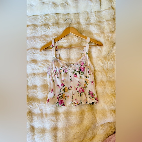 Reformation Floral Midi Dress - White and Pink - Picture 8 of 16